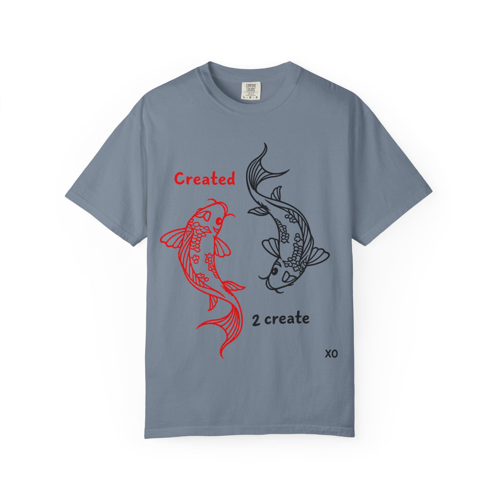 Created 2 Create Koi Fish Zen T-Shirt