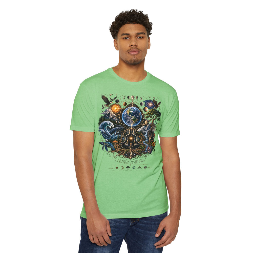 Everything Is Connected Cosmic Nature T-Shirt