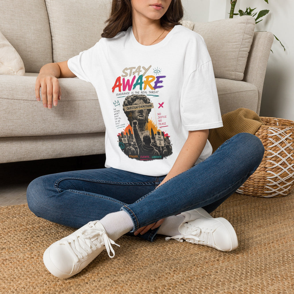 Stay Aware Softstyle T-Shirt