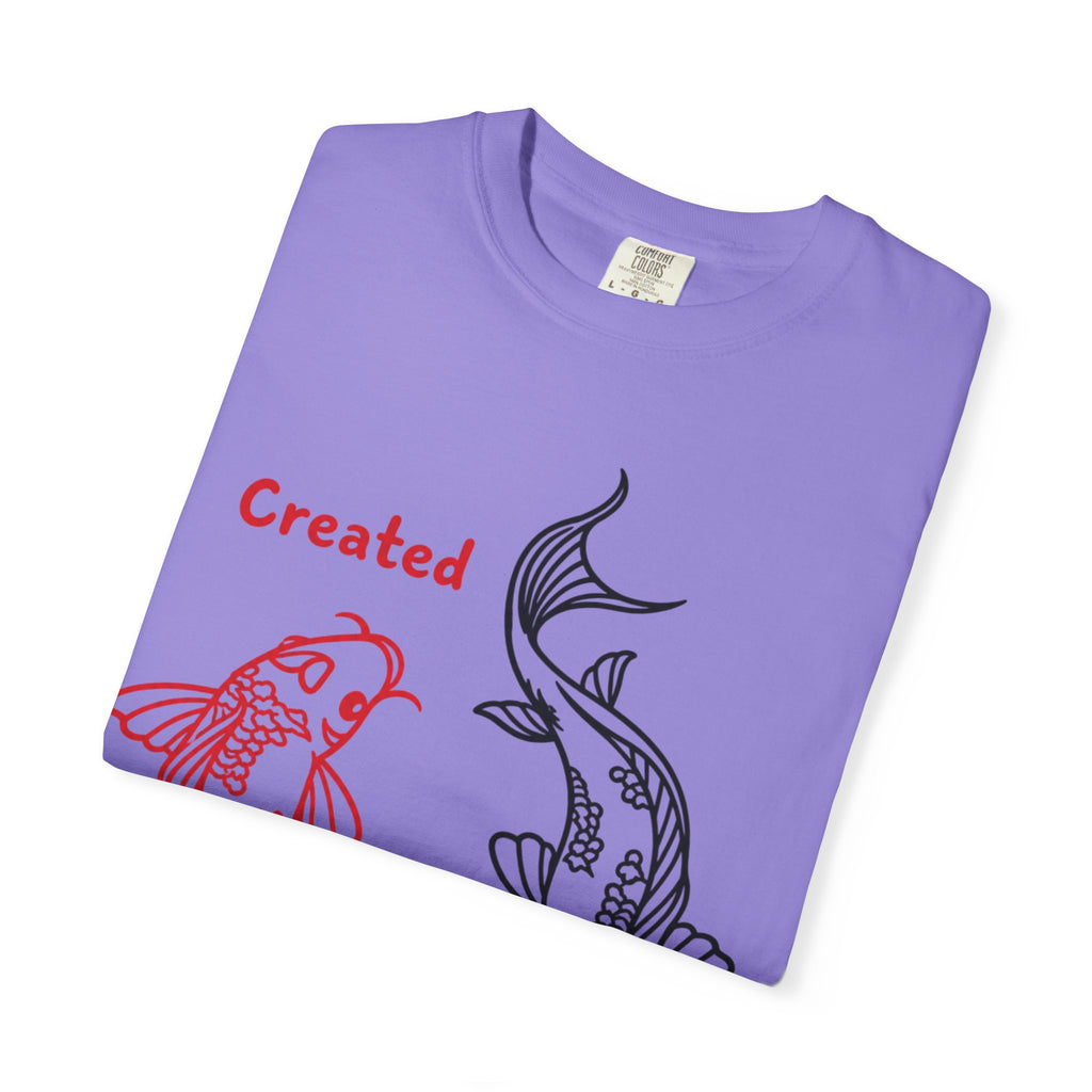 Created 2 Create Koi Fish Zen T-Shirt