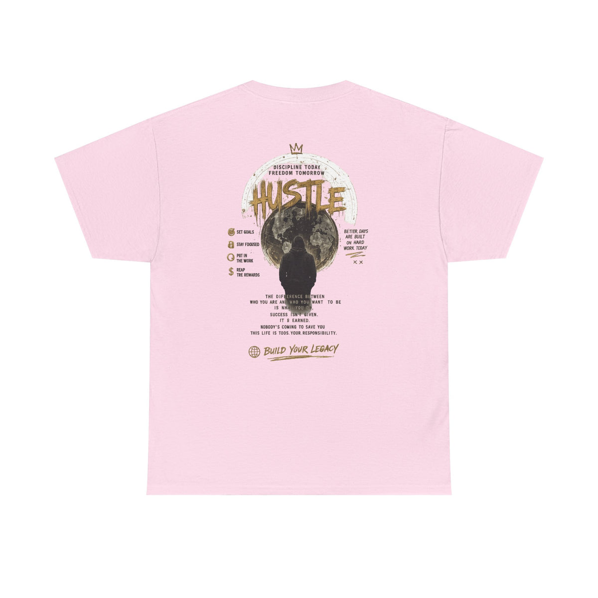 Think Like a Millionaire Hustle Mindset Tee