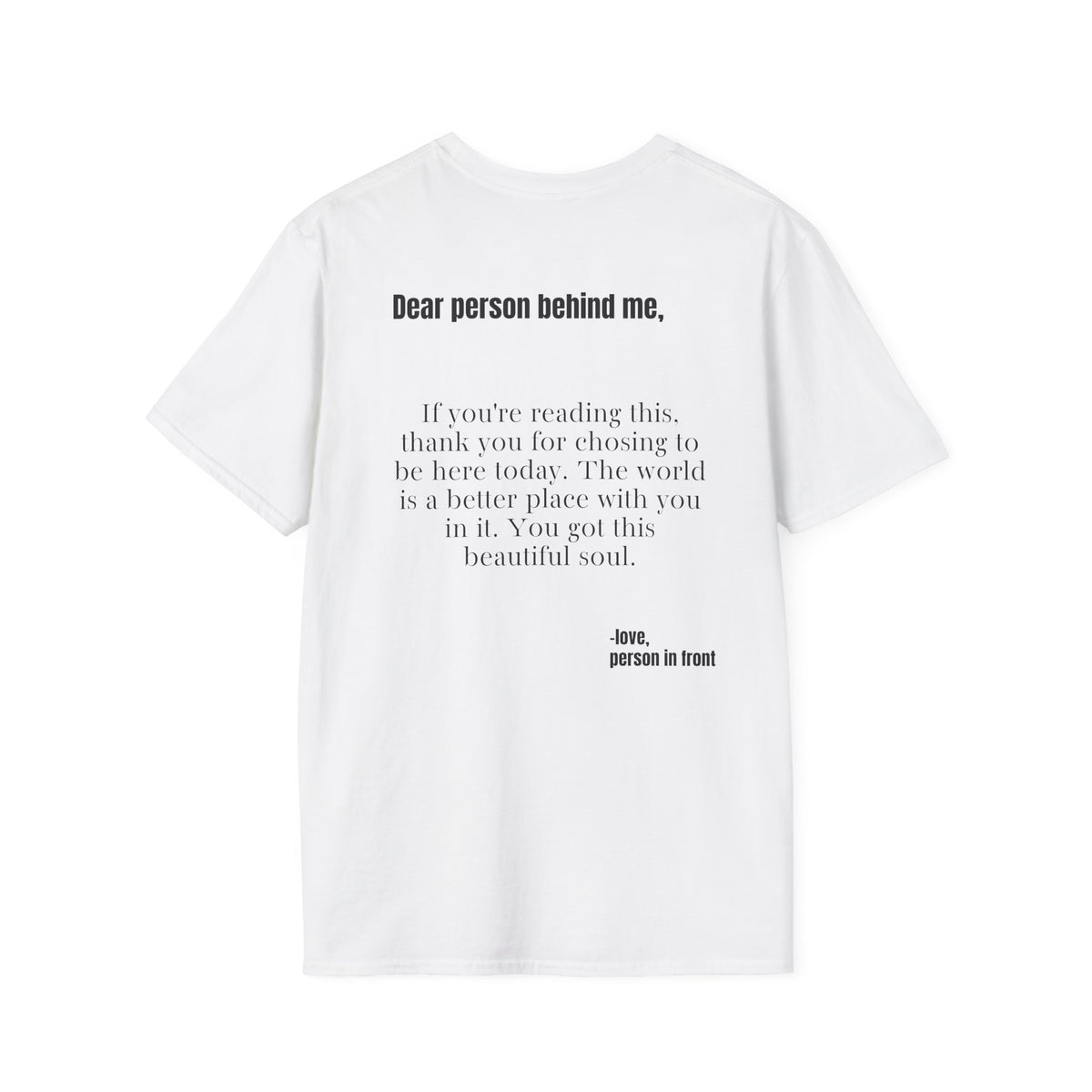 You Are Enough Inspirational Message T-Shirt
