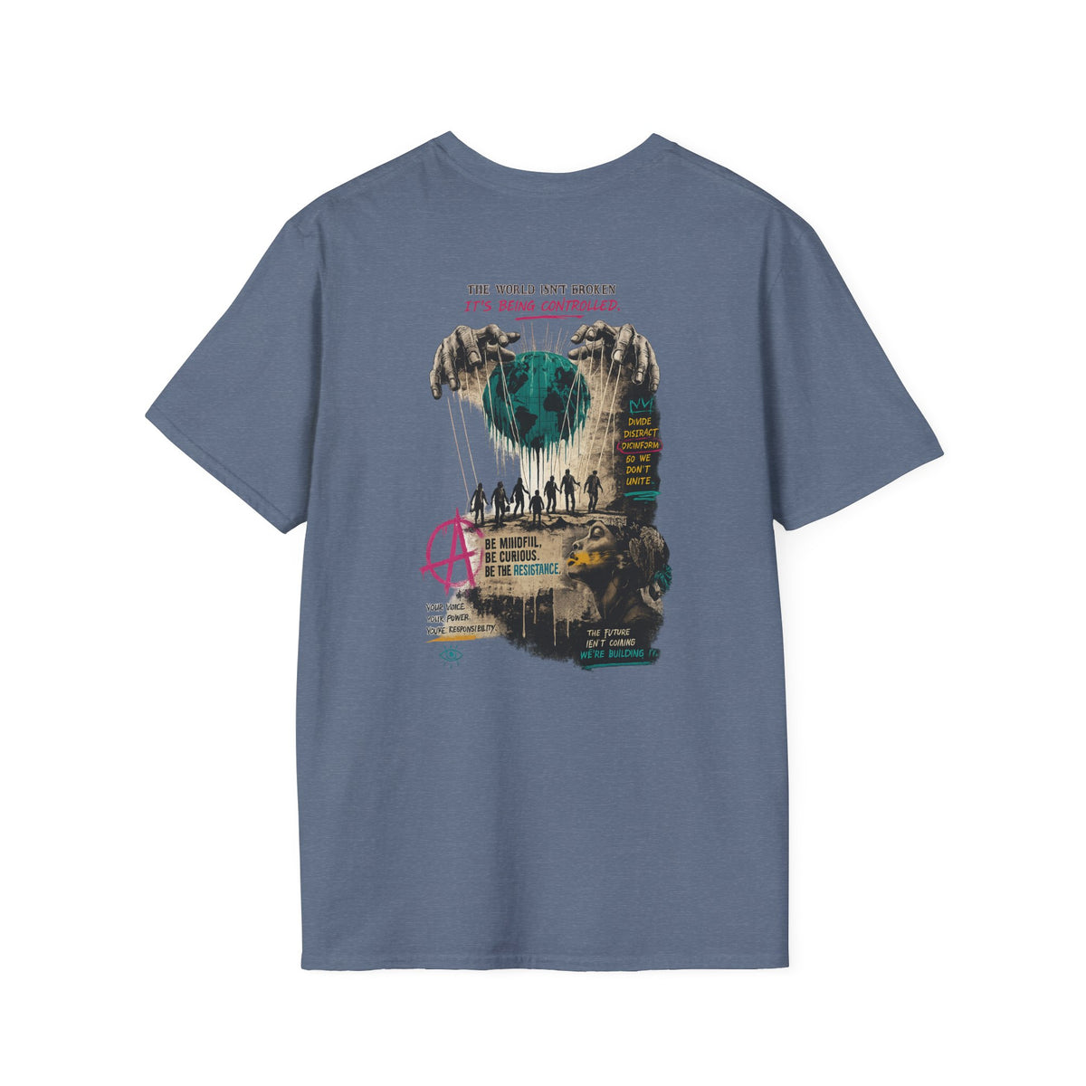 Stay Aware Activist Graphic T-Shirt