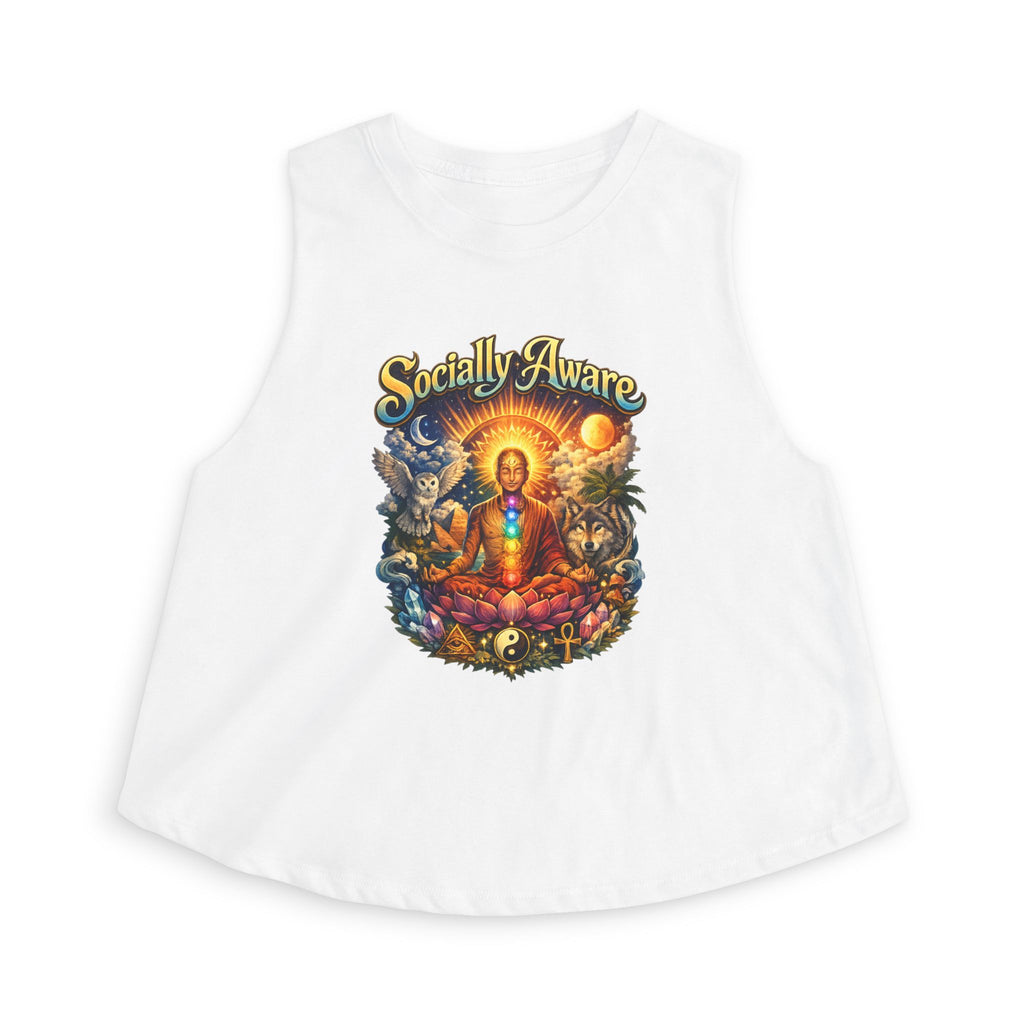 Socially Aware Meditation Women's Crop Top
