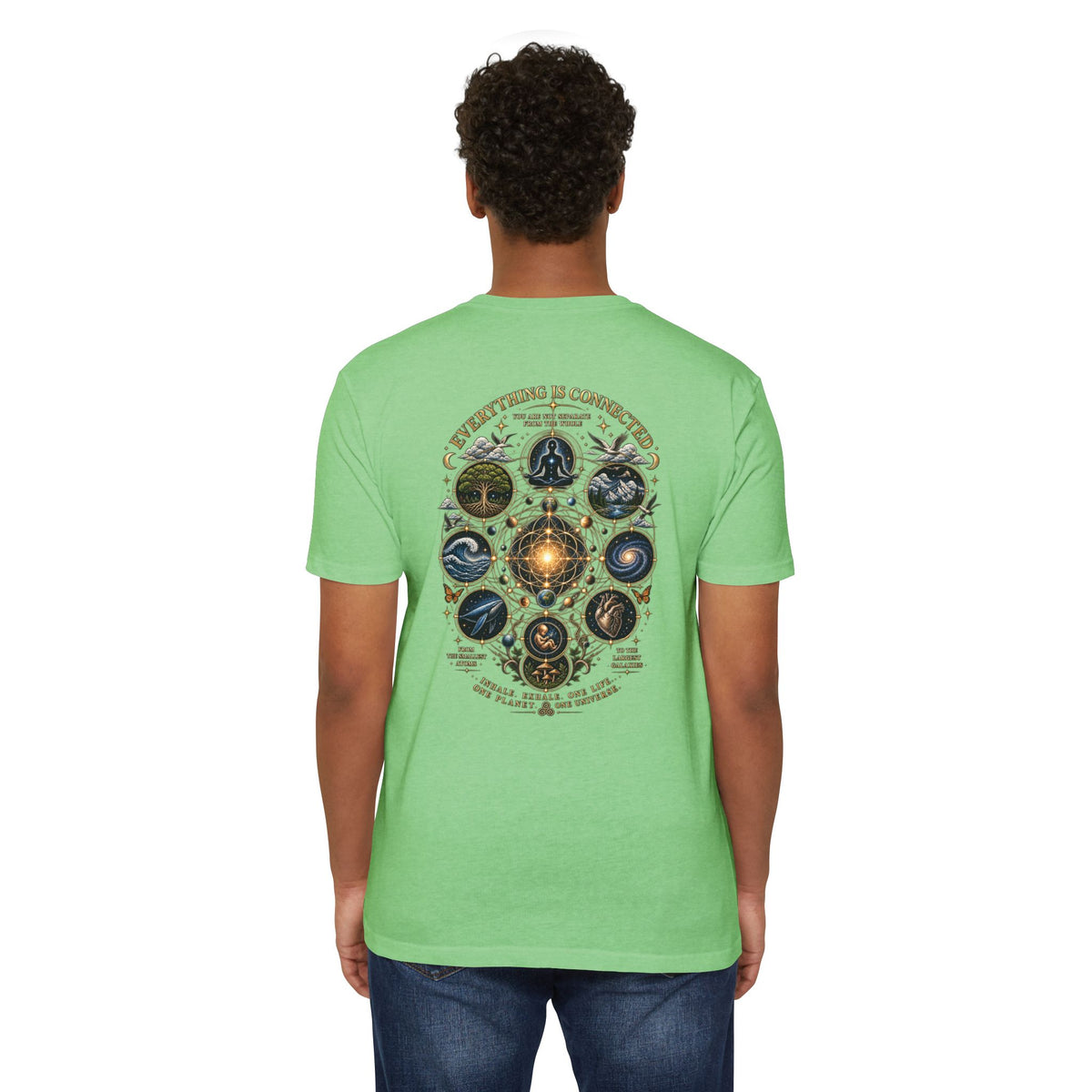 Everything Is Connected Cosmic Nature T-Shirt