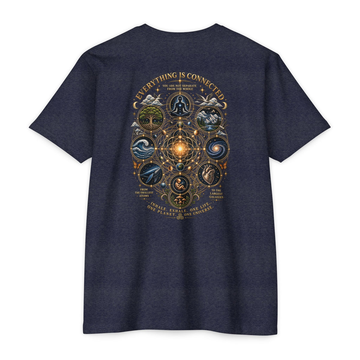 Everything Is Connected Cosmic Nature T-Shirt
