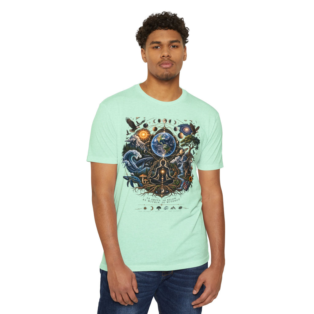 Everything Is Connected Cosmic Nature T-Shirt