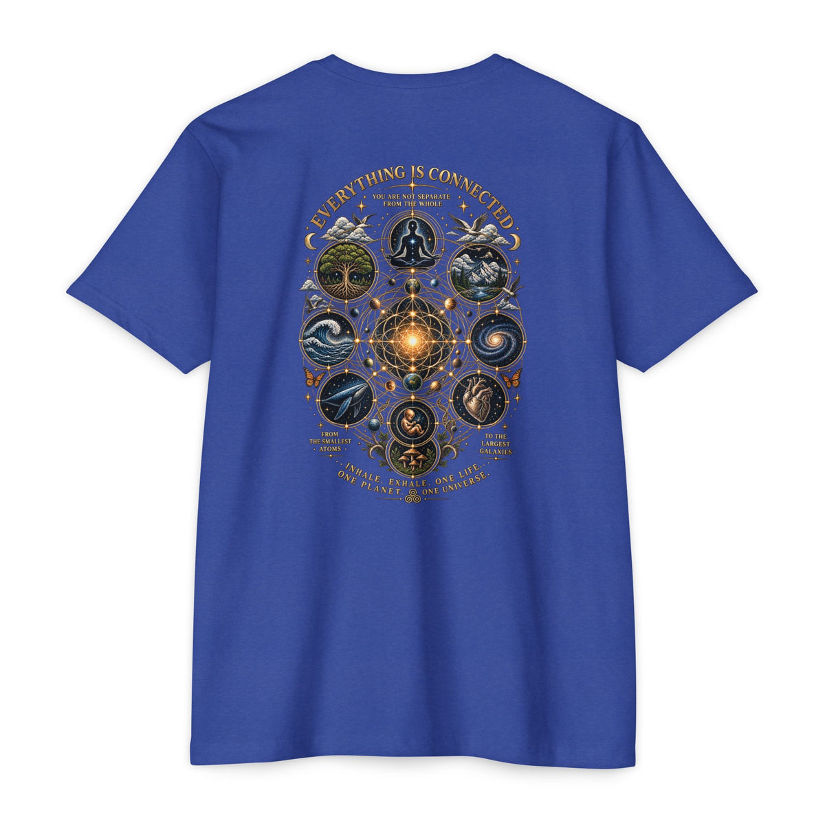 Everything Is Connected Cosmic Nature T-Shirt
