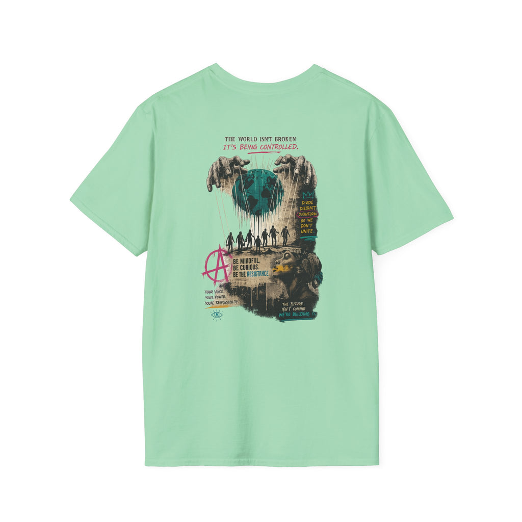 Stay Aware Activist Graphic T-Shirt