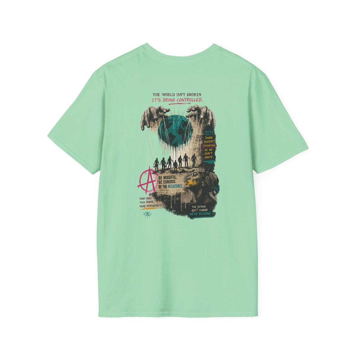 Stay Aware Activist Graphic T-Shirt
