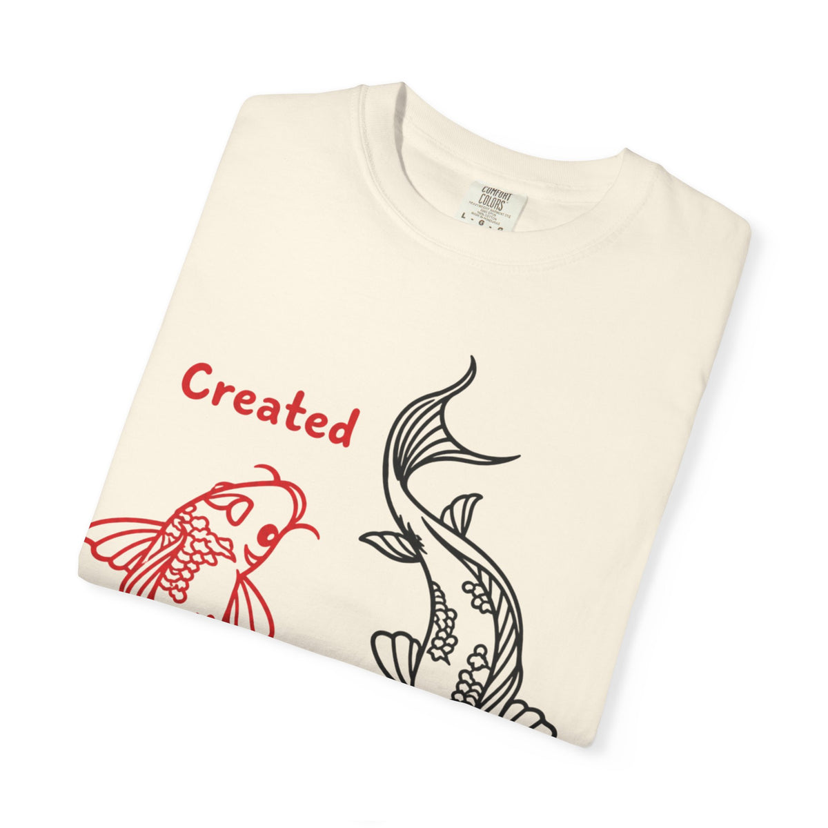 Created 2 Create Koi Fish Zen T-Shirt