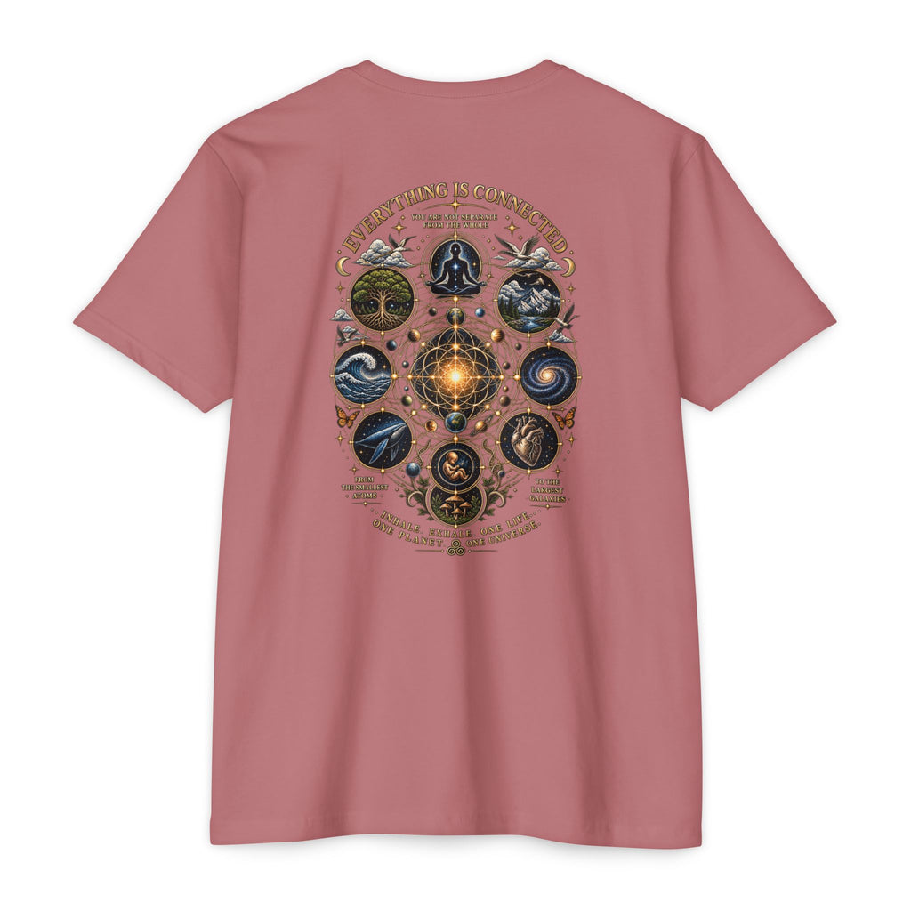 Everything Is Connected Cosmic Nature T-Shirt