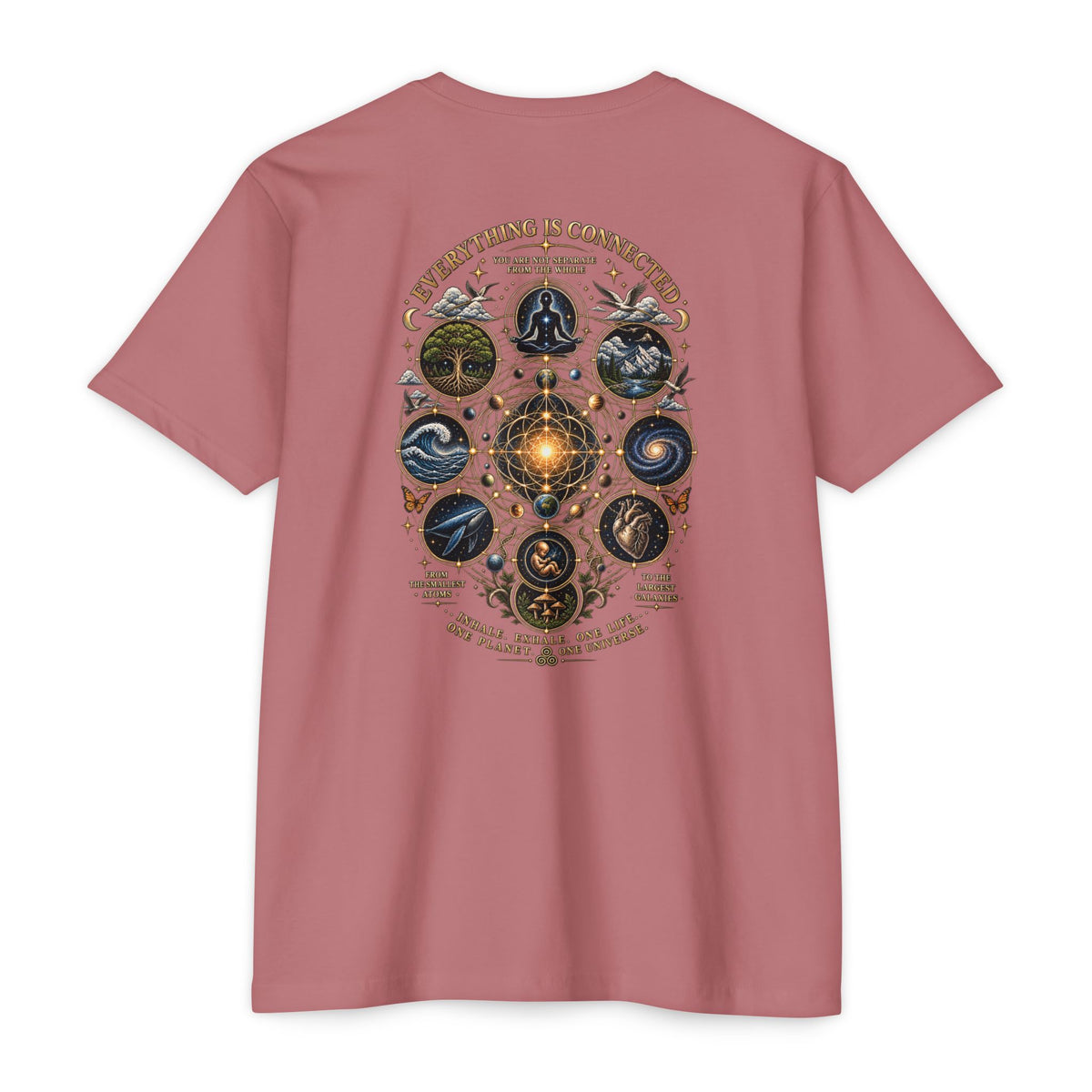 Everything Is Connected Cosmic Nature T-Shirt