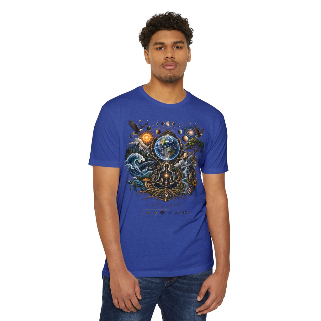 Everything Is Connected Cosmic Nature T-Shirt
