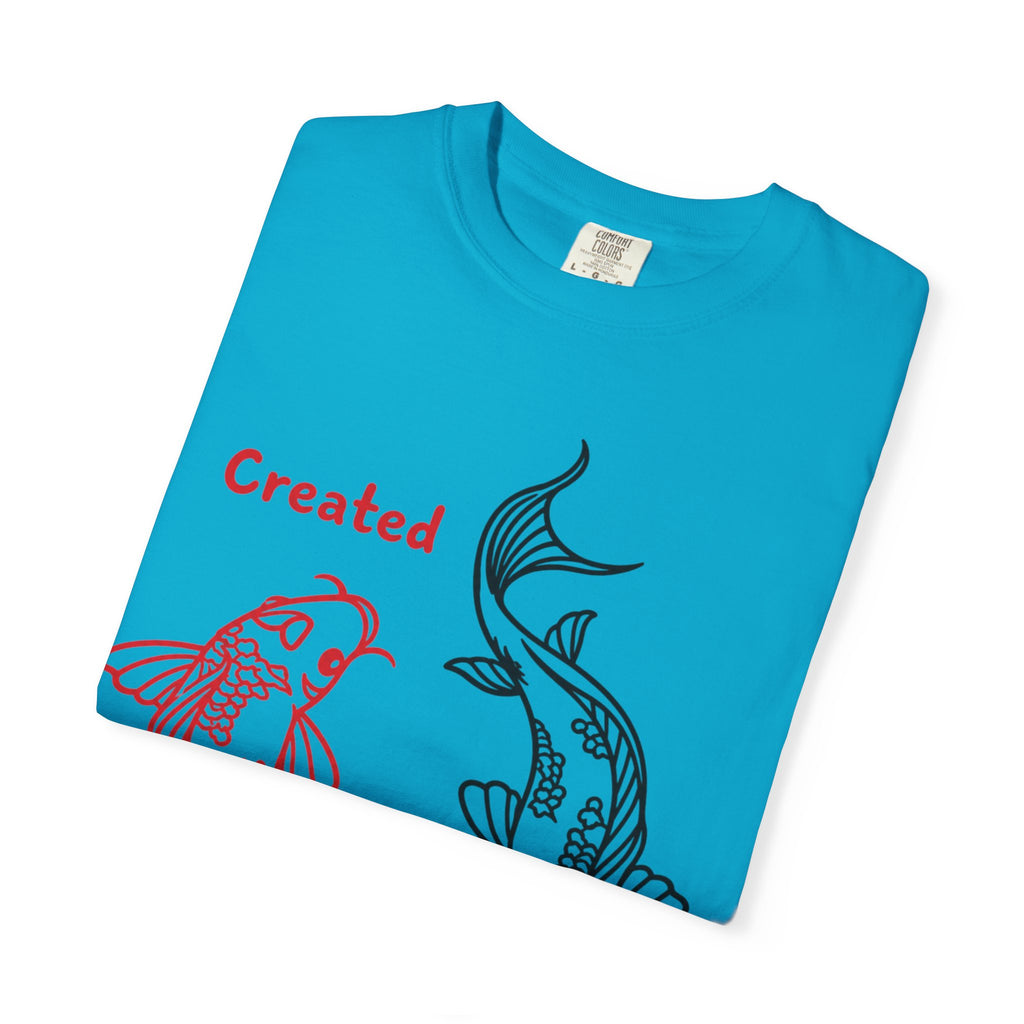Created 2 Create Koi Fish Zen T-Shirt