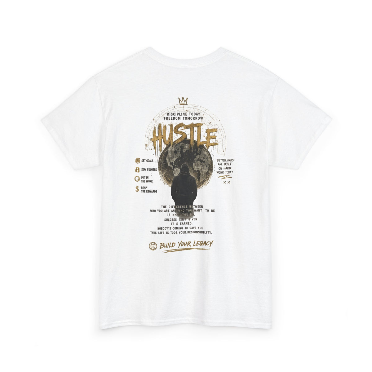 Think Like a Millionaire Hustle Mindset Tee