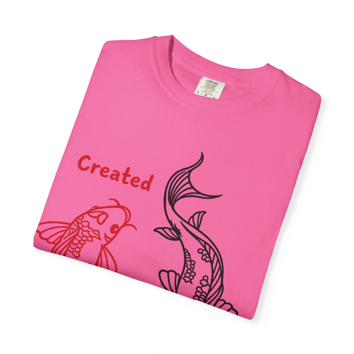 Created 2 Create Koi Fish Zen T-Shirt