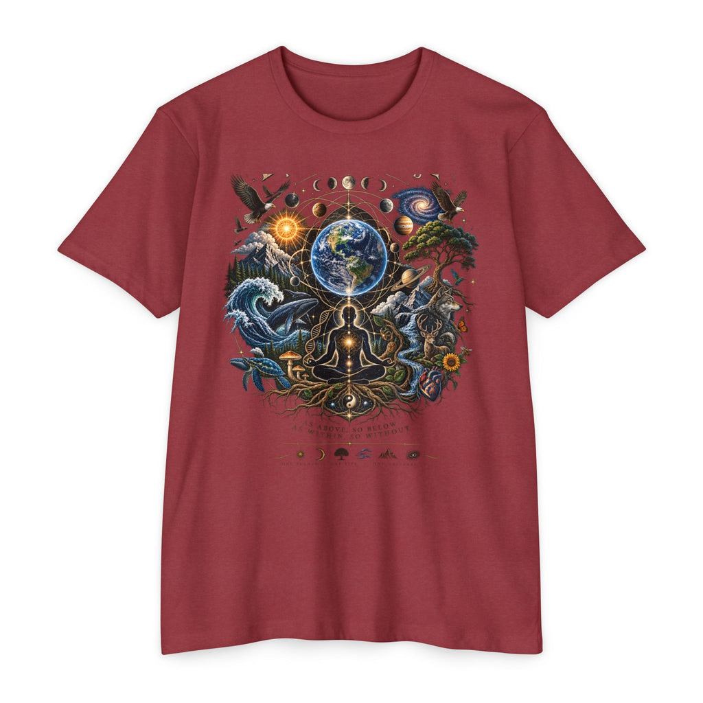 Everything Is Connected Cosmic Nature T-Shirt