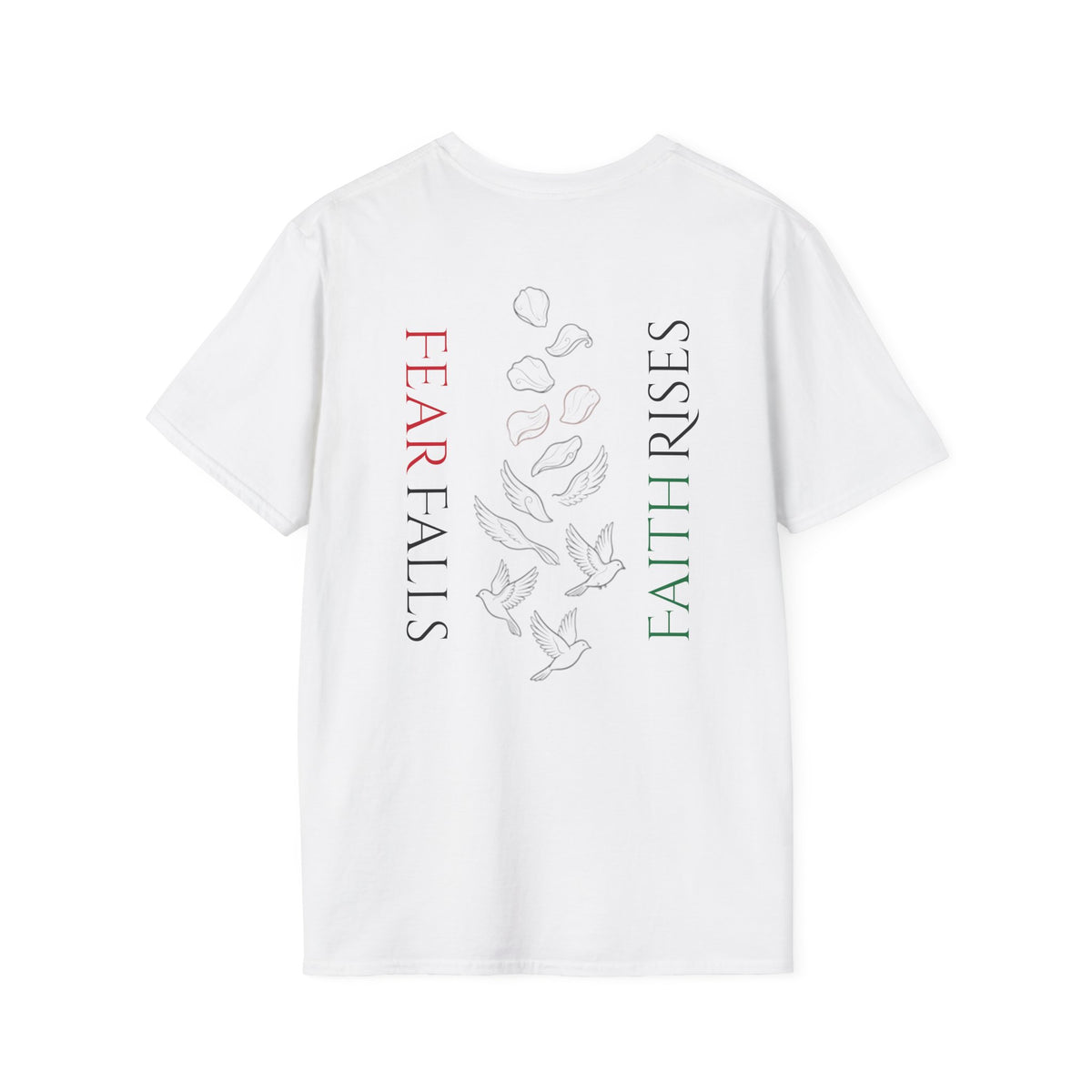 Floral Faith Over Fear T-Shirt