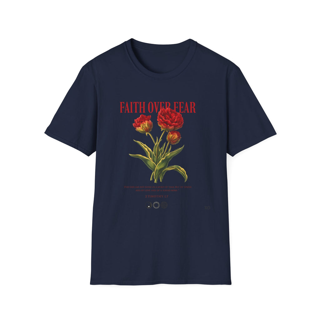 Floral Faith Over Fear T-Shirt