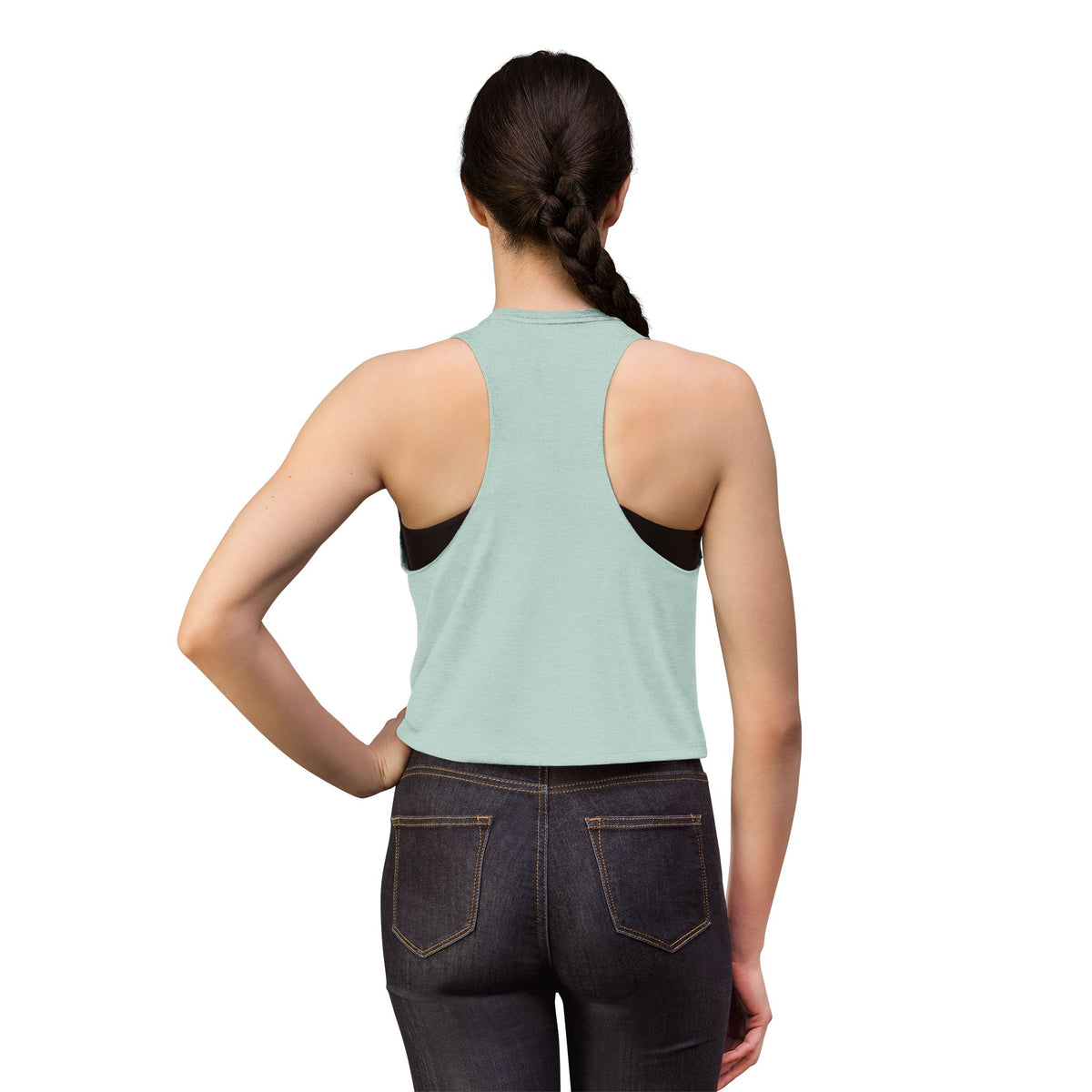 Socially Aware Meditation Women's Crop Top