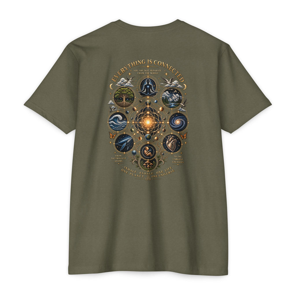 Everything Is Connected Cosmic Nature T-Shirt