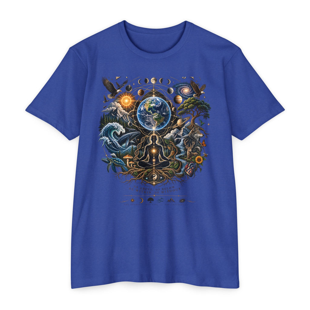 Everything Is Connected Cosmic Nature T-Shirt