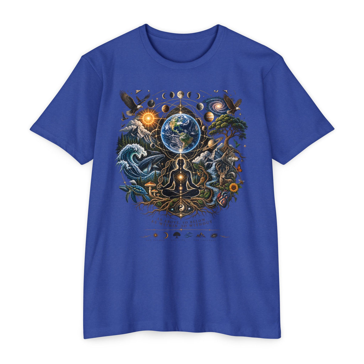 Everything Is Connected Cosmic Nature T-Shirt