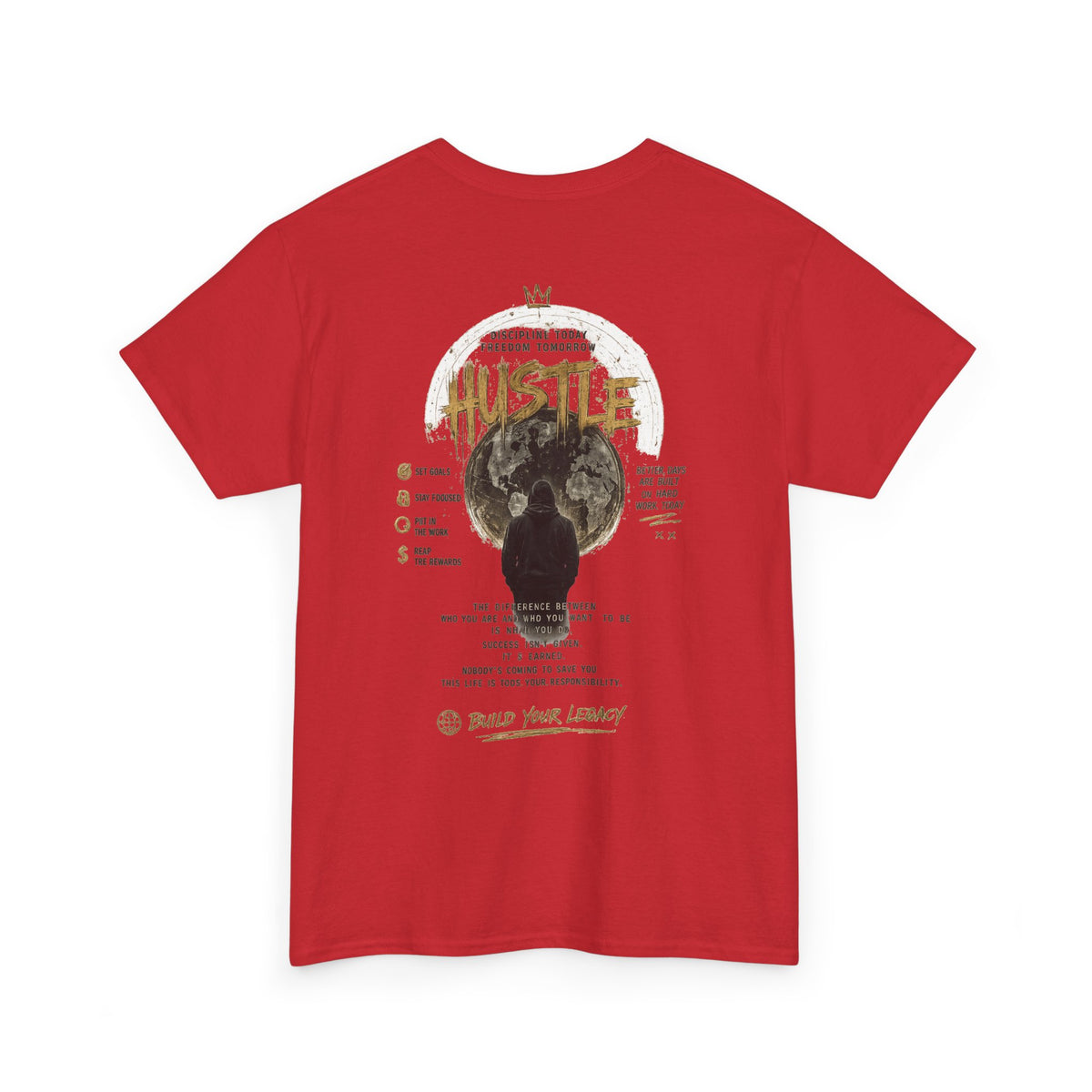 Think Like a Millionaire Hustle Mindset Tee