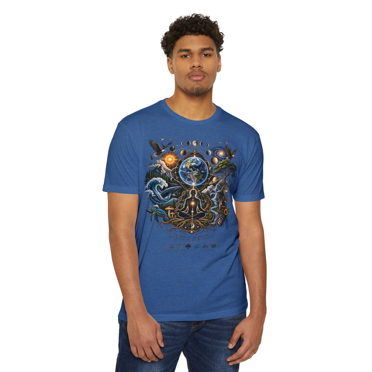 Everything Is Connected Cosmic Nature T-Shirt