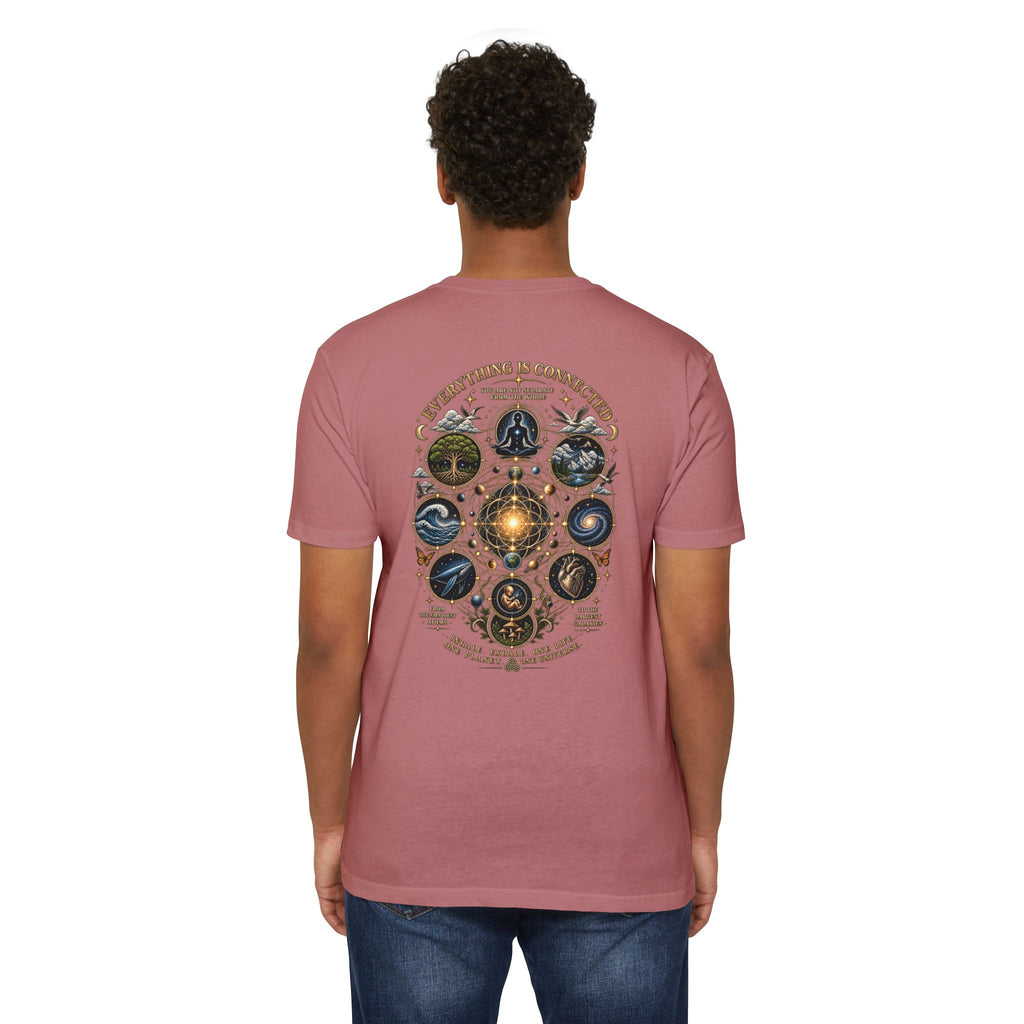 Everything Is Connected Cosmic Nature T-Shirt