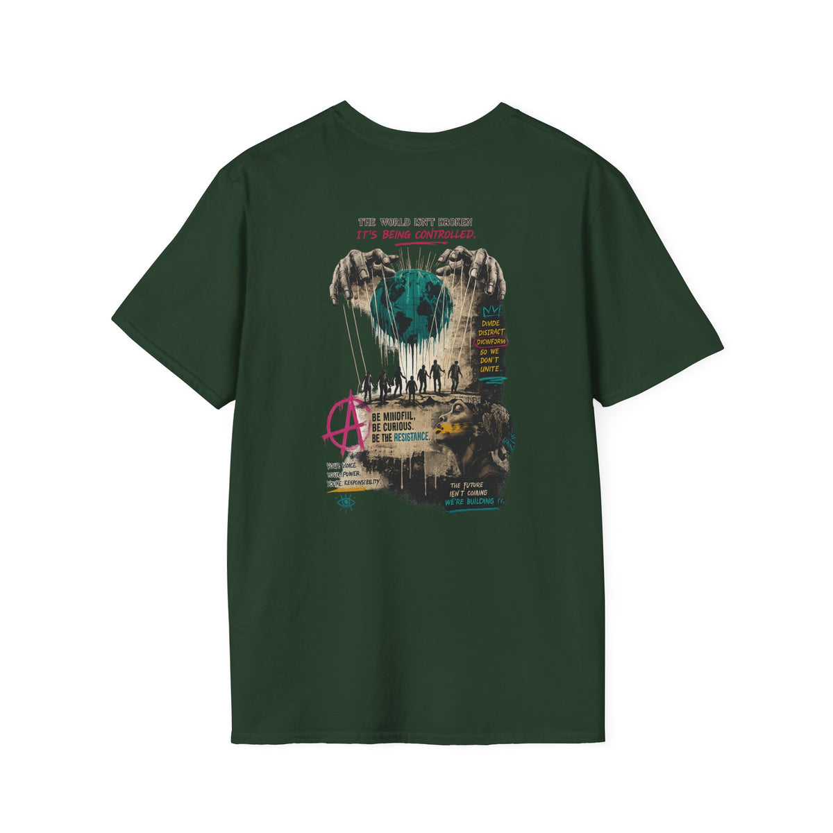 Stay Aware Activist Graphic T-Shirt