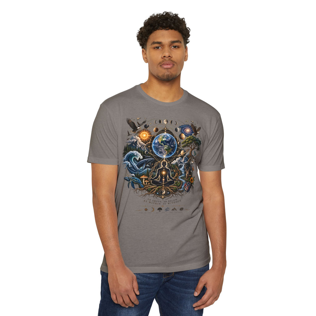 Everything Is Connected Cosmic Nature T-Shirt