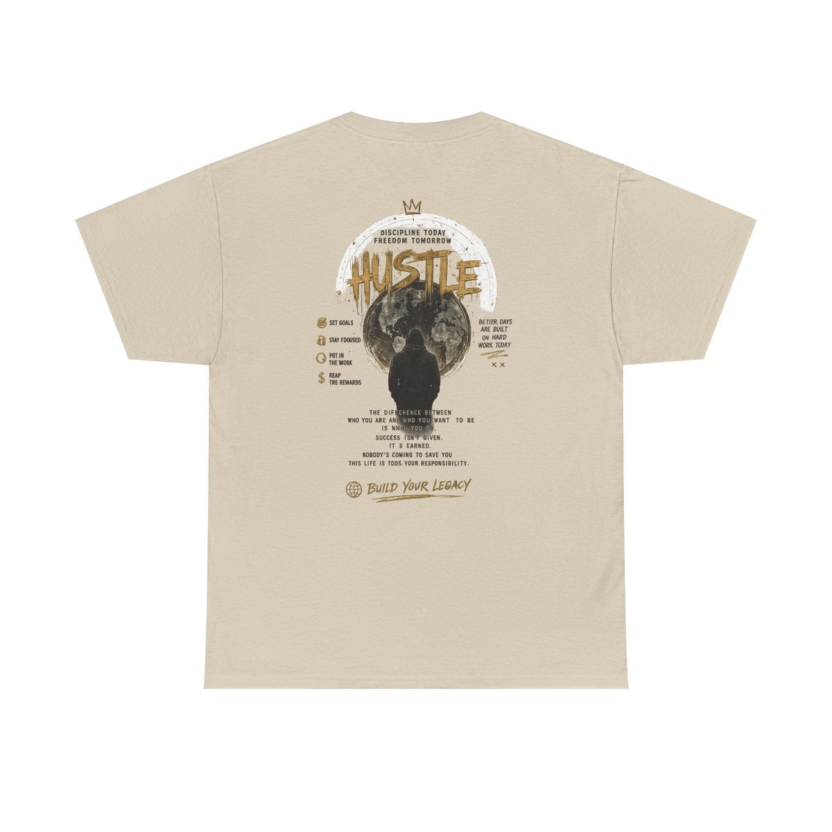 Think Like a Millionaire Hustle Mindset Tee