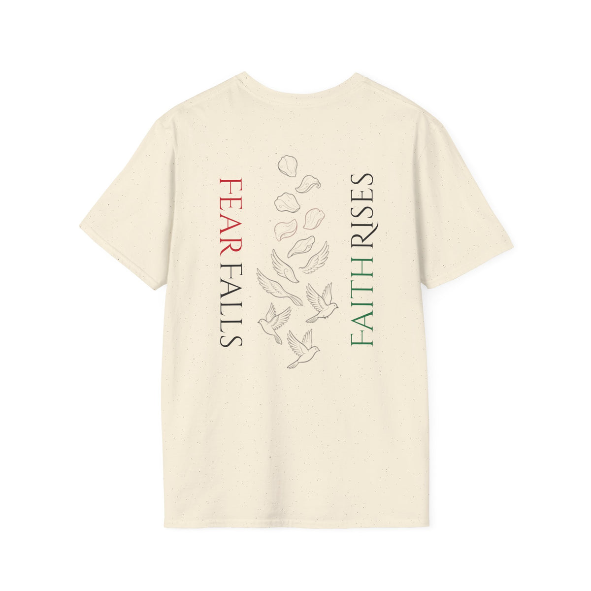 Floral Faith Over Fear T-Shirt