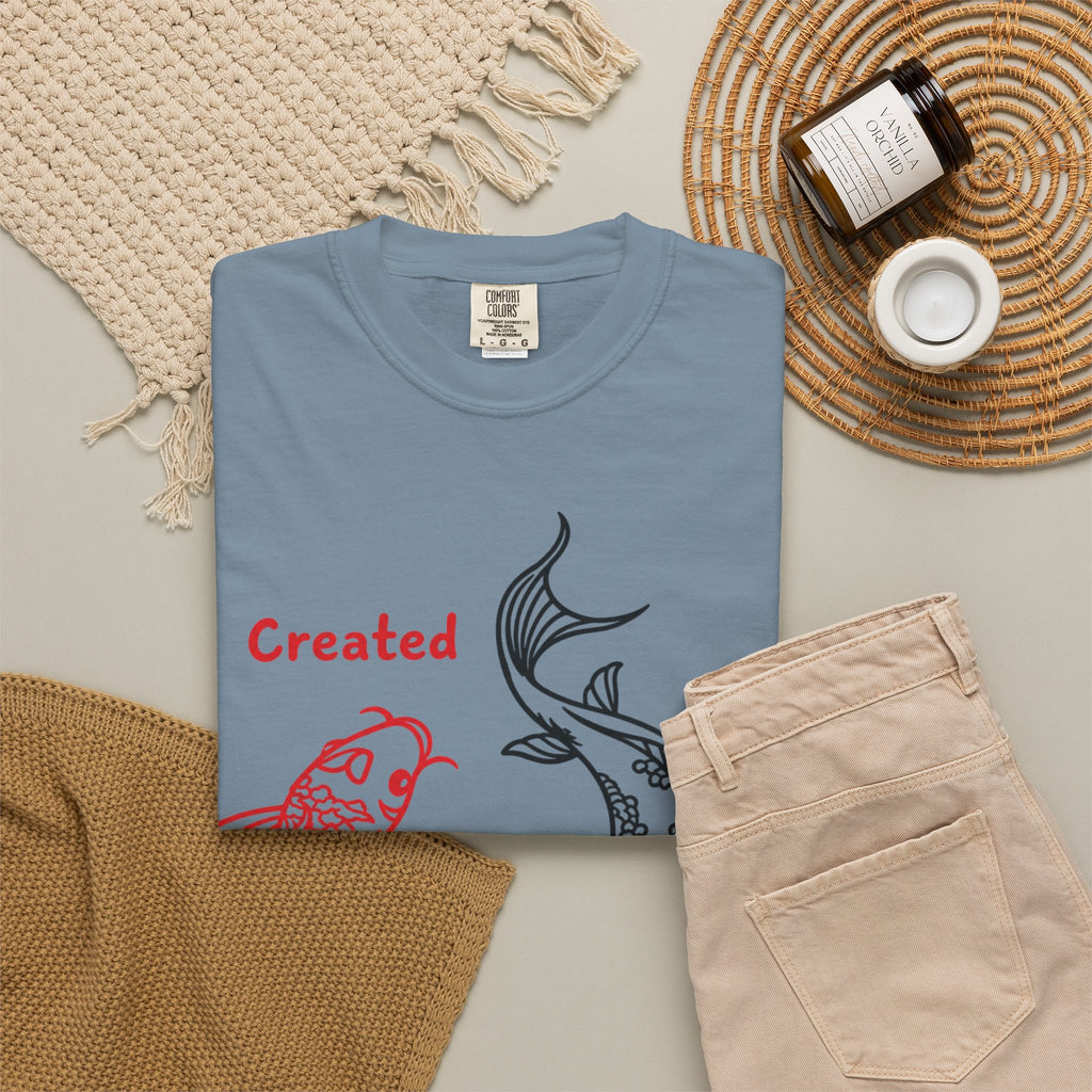 Created 2 Create Koi Fish Zen T-Shirt
