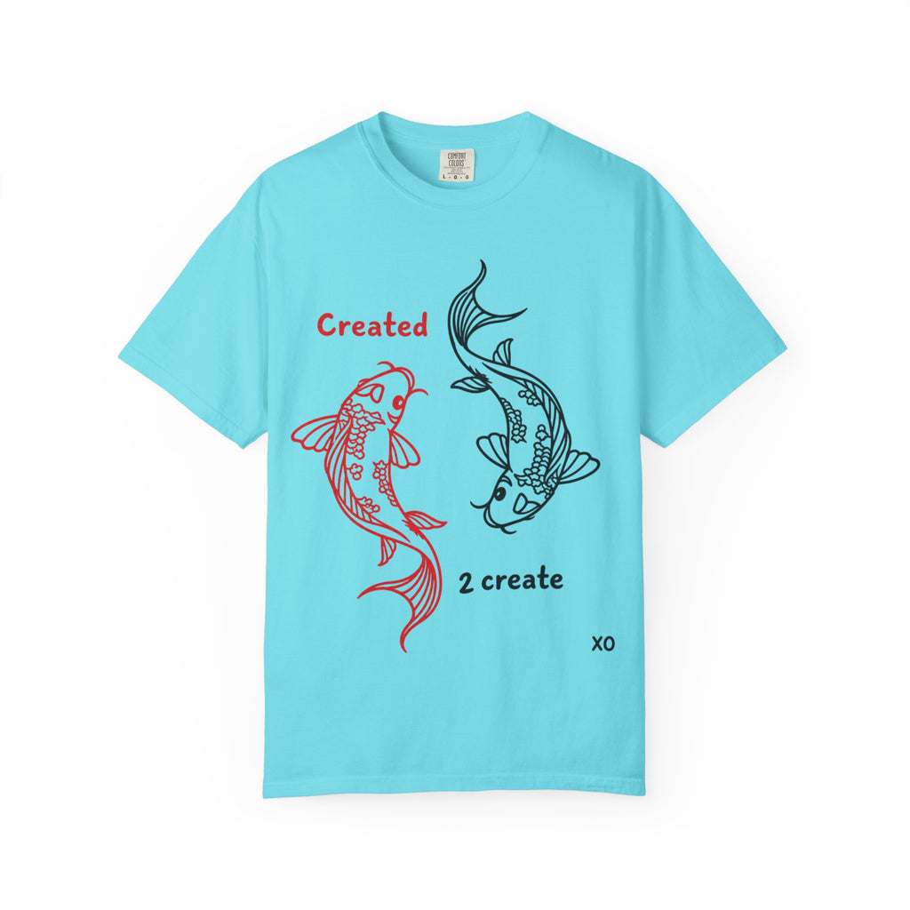 Created 2 Create Koi Fish Zen T-Shirt