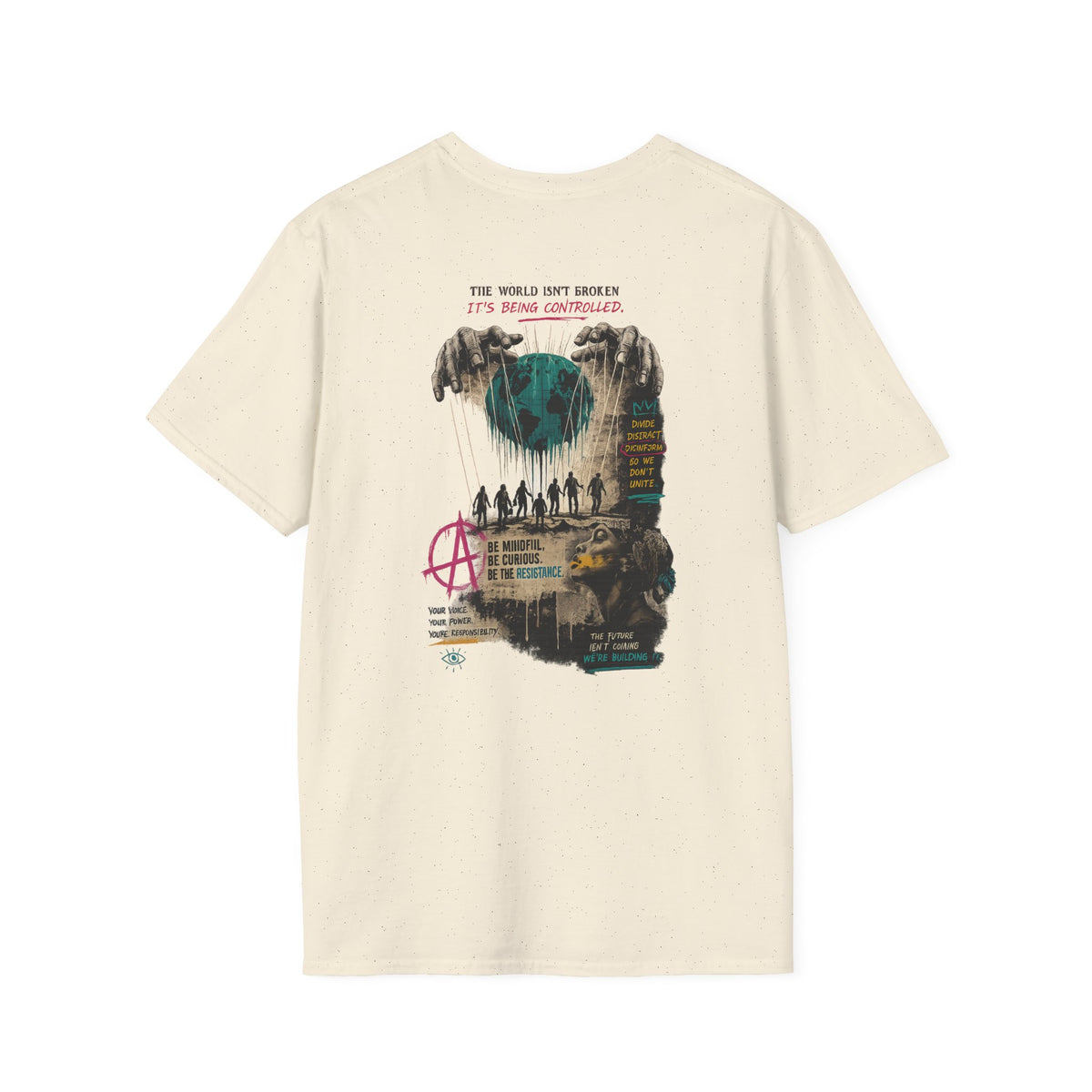 Stay Aware Activist Graphic T-Shirt