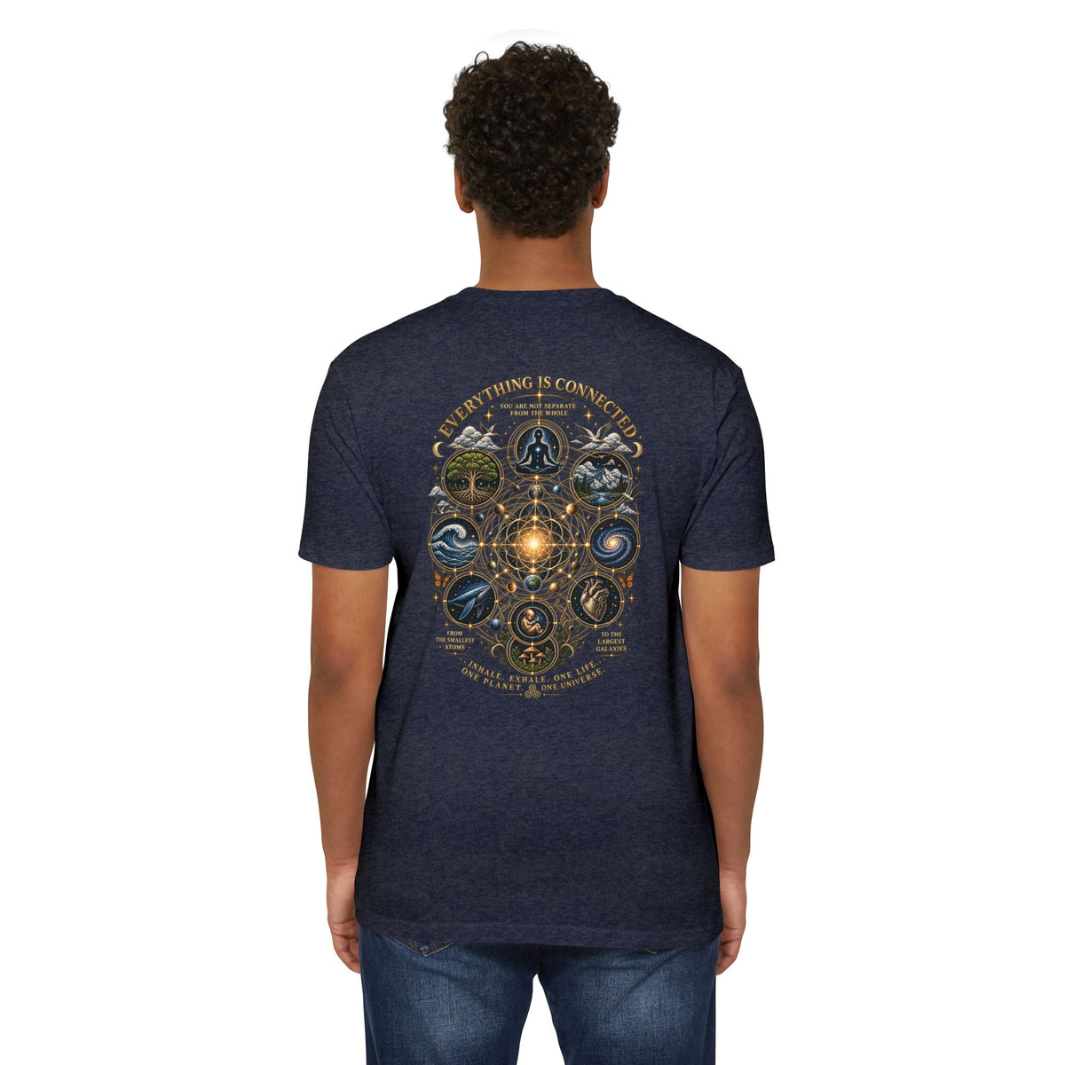 Everything Is Connected Cosmic Nature T-Shirt