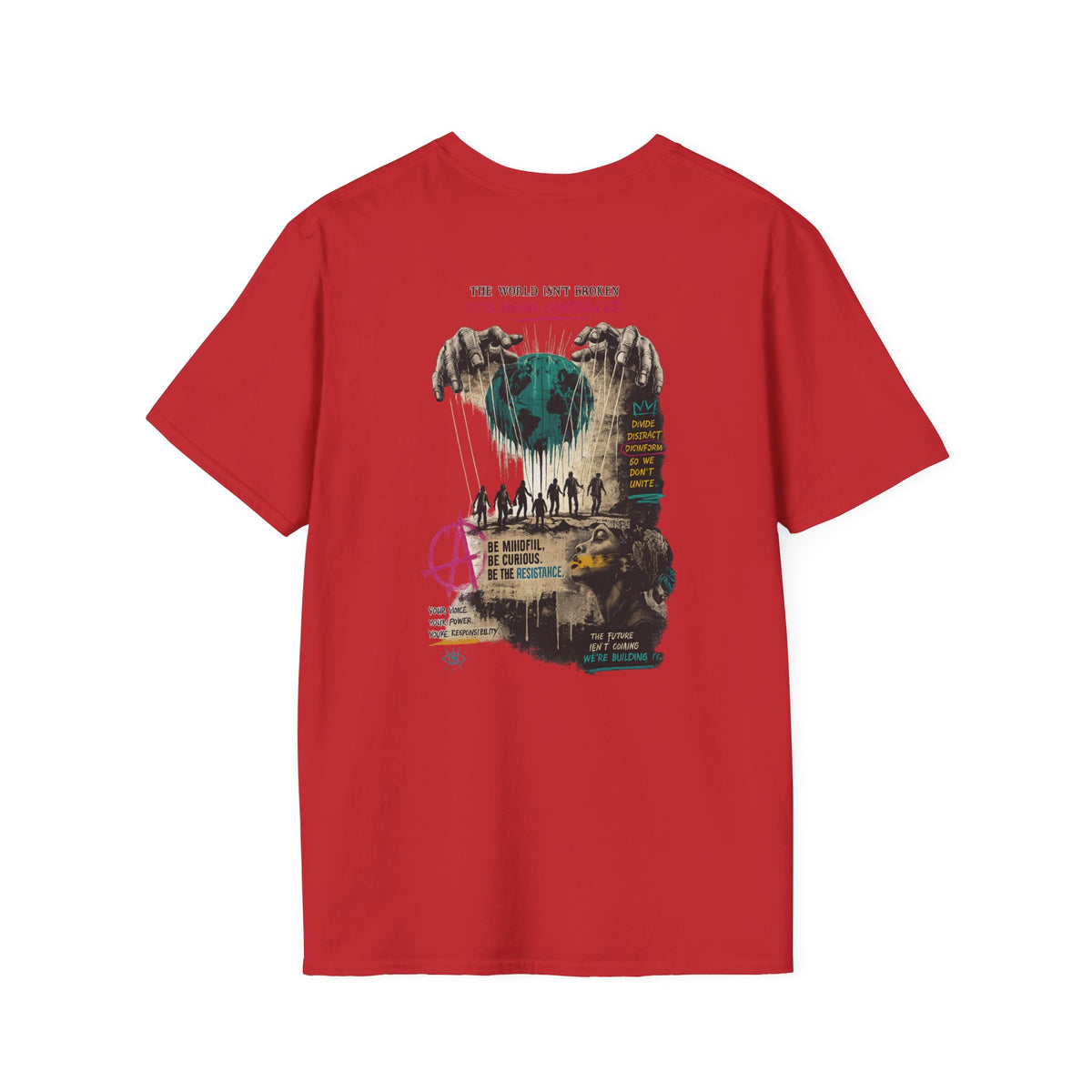 Stay Aware Activist Graphic T-Shirt