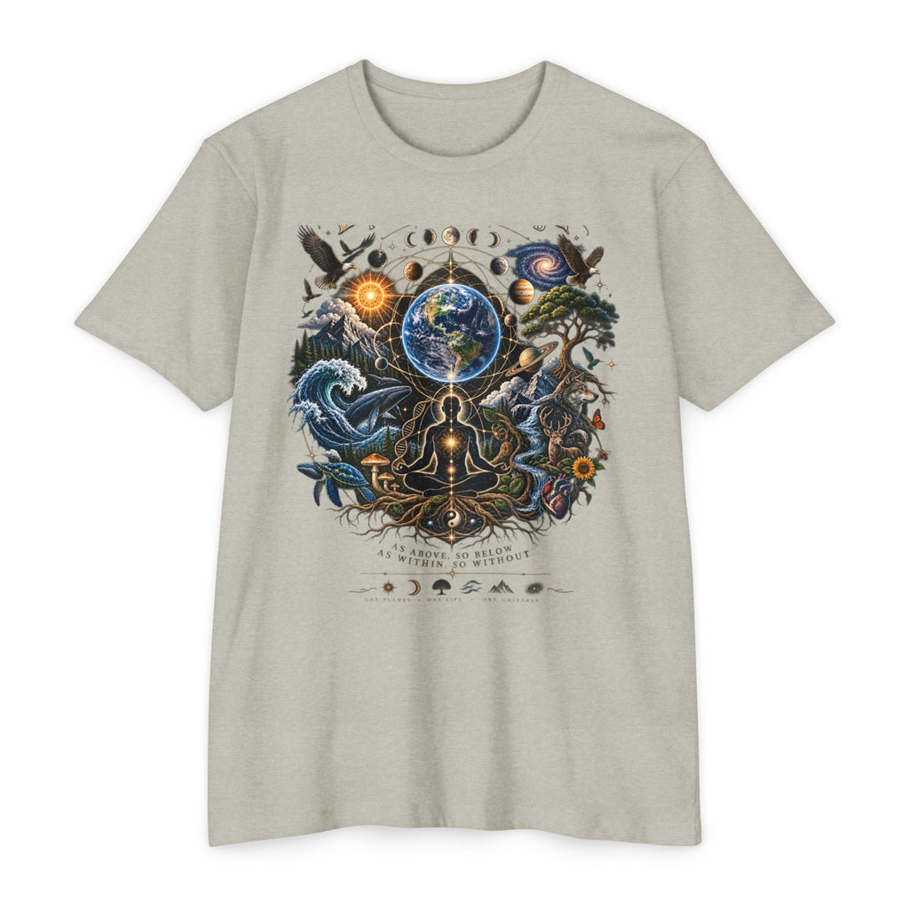 Everything Is Connected Cosmic Nature T-Shirt