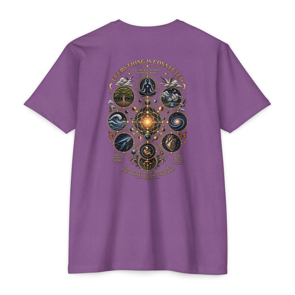 Everything Is Connected Cosmic Nature T-Shirt