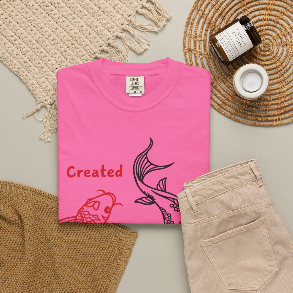 Created 2 Create Koi Fish Zen T-Shirt