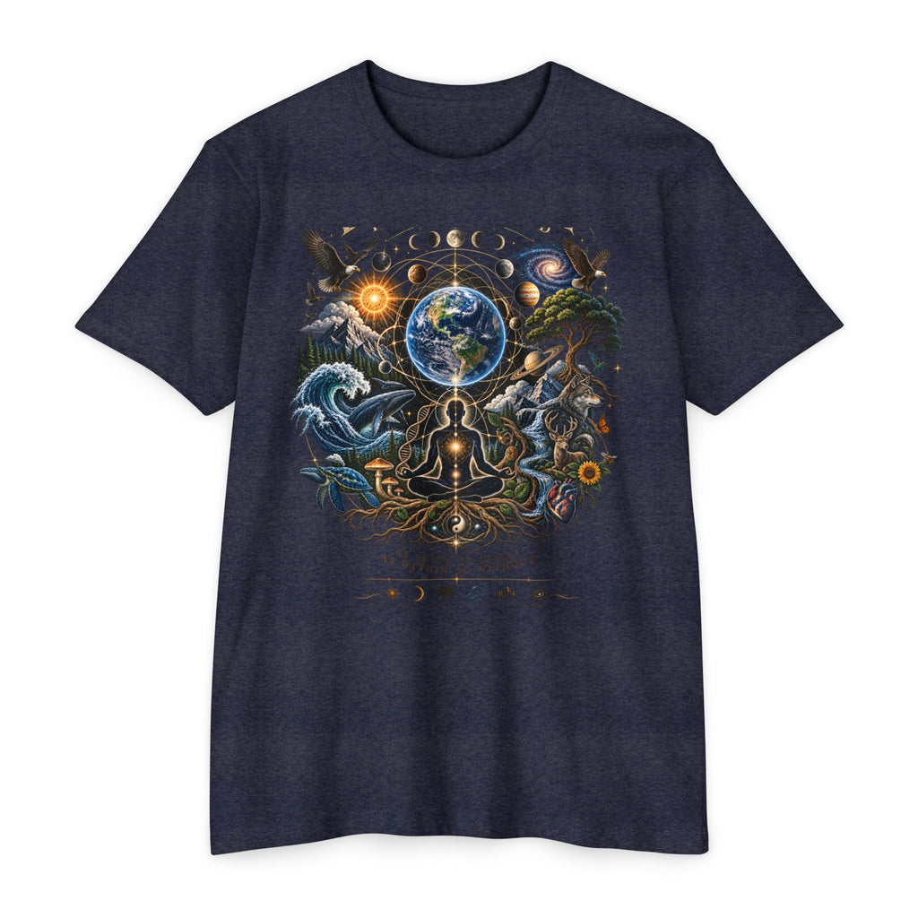Everything Is Connected Cosmic Nature T-Shirt