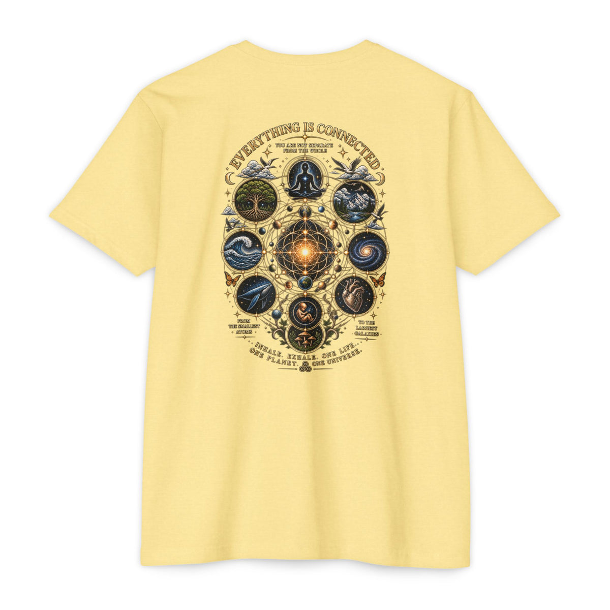 Everything Is Connected Cosmic Nature T-Shirt